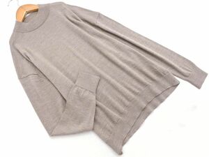 Morris&Sons モリスアンドサンズ ウール100％ ニット セーター size0/モカ ◇■ ☆ dhd0 レディース