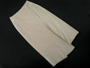 nano universe Nano Universe knitted switch long skirt size36/ gray ju*# * dhd0 lady's 