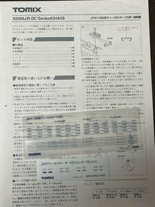 TOMIX トミックス 92066 キハ58 九州【セットバラ/行先シール&車番インレタ 紺】#キハ66・67#キハ71#キハ40#キハ82#キハ400#kato