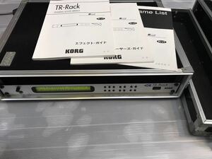 【動作確認済】【送料無料】KORG 音源モジュール TR-RACK DI-TRI デジタルアウト搭載 Duplex製2Uラック、取扱説明書付属