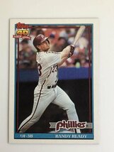 ランディ・レディ Randy Ready スパイク TOPPS1991 #137 ロッテマリーンズ MLB フィリーズ Philadelphia Phillies プロ野球 来日 外国人_画像1