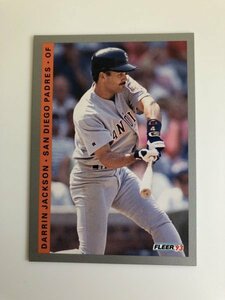 ダリン・ジャクソン Darrin Jackson FLEER 1993 #141 西武ライオンズ MLB サンディエゴ・パドレス San Diego Padres プロ野球 来日 外国人