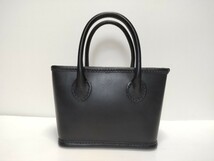 美品☆HERZ ☆ ヘルツ☆レザー ミニトートバッグ/ 定価26,950円/本革/お出かけバッグ/レディース_画像3