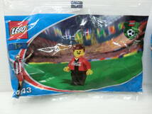 LEGO レゴブロック × コカ・コーラ 　サッカー ◆4443 4465 4456 4450/未開封.4点.まとめて_画像2