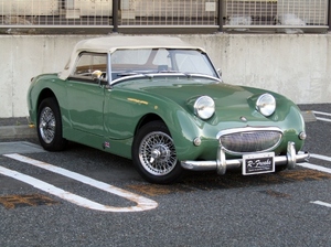 Buy Now！Austin HealeySprite MK-1 Right hand drive 4速MT 13 InchワイヤーWheels ETC