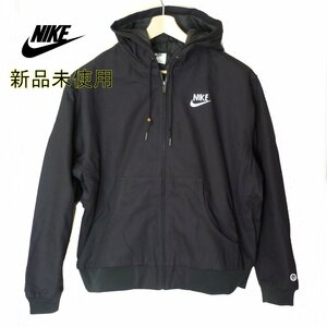 新品未使用◆送料無料●(XL)ナイキ NIKE メンズジャケット 厚手中綿入り HAVE A NIKEDAY/黒・ブラック/キャンバス地