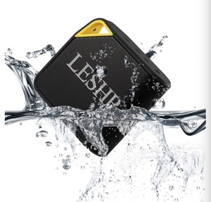 【新品・送料無料】LESHP C3 IPX67防水 Bluetoothスピーカー お風呂 耐衝撃 コンパクト 小型 重低音 片手サイズ