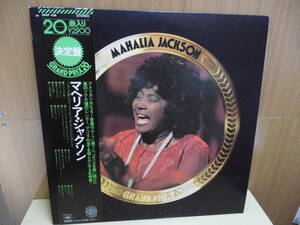 *【LP】マヘリア・ジャクソン MAHALIA JACKSON（29AP438）