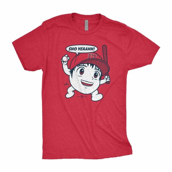 エンジェルス 大谷翔平 二刀流 デザイン Tシャツ 米国サイズS 新品