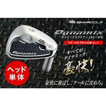 【新品】ヘッドのみ　ダイナゴルフ ダイナミクスアイアン５番～PW ヘッドのみ６個セット 飛ぶ キャビティアイアン_画像2