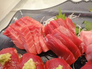 Натуральный Mevache Tuna Lean Block Block Block For Business Subachi Magro Tuna Sashimi Sushi Sushi Sushi Bowl [Fisheries Foods]