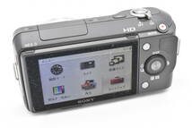 Sony ソニー α NEX-3 ブラックボディ ミラーレス一眼 デジタルカメラ + E 18-55mm F/3.5-5.6 レンズ (t4191)_画像6