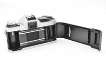 Canon キヤノン AE-1 PROGRAM シルバー フィルムカメラ + New FD NFD 28mm F/2.8 レンズ (t3665)_画像9