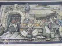 ■■ ANTON PIECK 立体絵 ３D 果物屋さん　未使用保管品■■_画像9