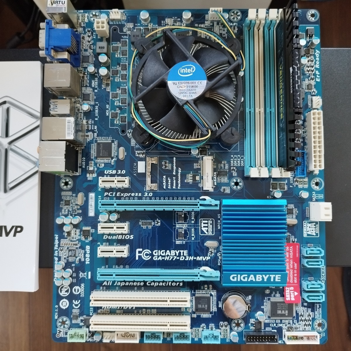 Core i7-3770S+Mini-ITXマザーボード+メモリ8GBセット-