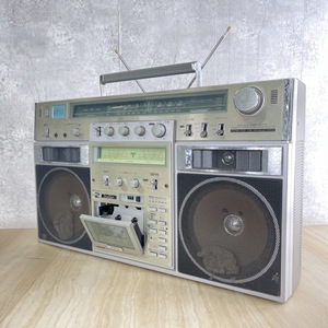 大型 ステレオラジオカセットレコーダー TOSHIBA RT-S90 BOMBEAT adres 東芝 FM / AM 大型ラジカセ オーディオ【中古】ジャンク品/7593