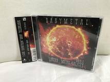 BABYMETAL LEGEND METAL GALAXY DAY-1 (METAL GALAXY WORLD TOUR IN JAPAN EXTRA SHOW) CD ライブアルバム ベビメタ セル品/国内正規品_画像1