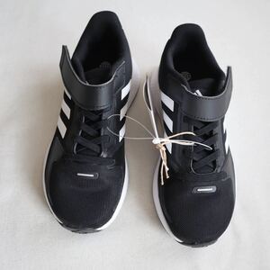 [ новый товар ] Adidas adidas Junior спортивные туфли CORE FAITO EL K GX3530 ( черный ) размер 19cm