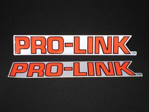 AC03 プロリンク 純正 スイングアームエンブレム x2 PROLINK デカール MBX50 ステッカー 2枚セット XLX シール XLR シール MTX CBX