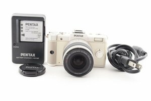 ADS1918★ 美品 ★ ペンタックス PENTAX Q ボディ + 02 STANDARD 5-15mm 撮影枚数1987枚