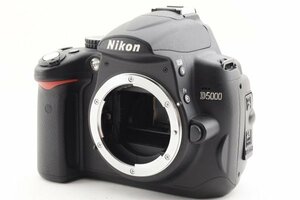 ADS2008★ 実用美品 ★ ニコン NIKON D5000 ボディ 撮影枚数1027枚