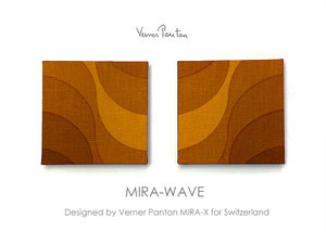 送料無料！超レア！北欧家具との相性◎Verner Pantonパントン WAVE MIRA-Xオリジナル 希少価値の高いアート作品 価格高騰中 FLOS YAMAGIWA