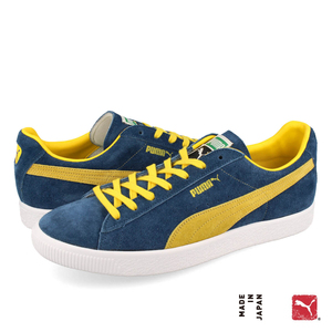 新品 PUMA SUEDE VTG MIJ 青黄 29cm US11 日本製 MADE IN JAPAN プーマ スエード ヴィンテージ #387221-02 クライド CLYDE