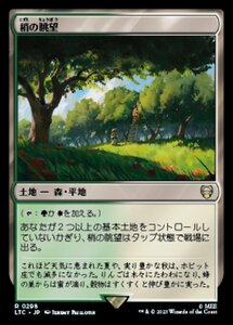 MTG ■土地/日本語版■ 《梢の眺望/Canopy Vista》指輪物語：中つ国の伝承 統率者　LTC