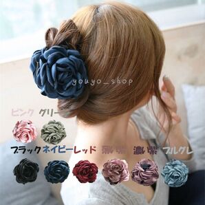 ヘアアクセサリー バレッタ 髪留めクリップ ヘッドドレス シュシュ 着物和装 バレッタ 成人式 ヘアアクセサリー 卒業式