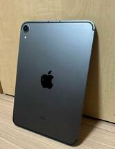 ◇美品◇ iPad mini6 64GB WI-FI ＋ Cellular スペースグレー　cellular SIMフリー　_画像4