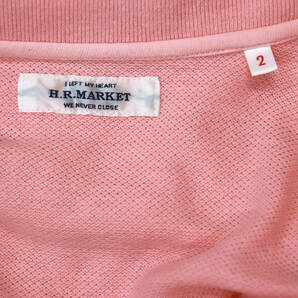 H.R.MARKET ハリウッドランチマーケット ポロシャツ 2 コットン PNK 聖林公司の画像8