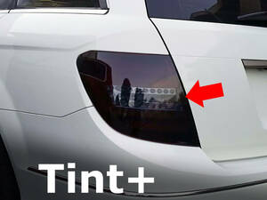 Tint+ many times over ... Benz S204 latter term Wagon tail lamp smoke film W204 series C Class Estate Station Wagon 