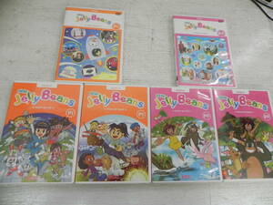 DVD＆CD　NEW Jelly Beans/EASY AS PIE/PIECE OF CAKE/ECC　家庭学習用教材/DVD2枚/CD4セット　LYR-5.230808