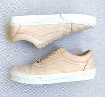 ★美品★ VANS PREMIUM LEATHER PACK “VEGGIE TAN“ OLDSKOOL DX バンズ スニーカー ヌメ革 オールドスクール 28cm_画像4