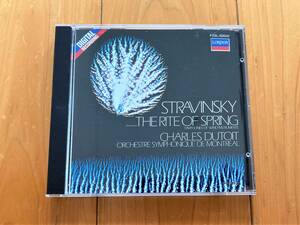 [中古CD] ストラビンスキー/「春の祭典」（1921年版）//デュトワ指揮/モントリオール交響楽団