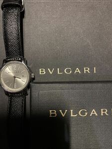 【美品　送料無料】BVLGARI ブルガリ ソロテンポ ST29S 購入時証明書保証書付き　本物　腕時計