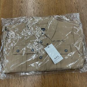 【未使用・袋入り】A.P.C ミリタリーシャツジャケット シャツ KIDS 子供 ブランド