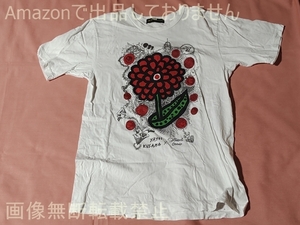 嵐 24時間テレビ 36 2013年 草間彌生×大野智デザイン チャリTシャツ ホワイト 白 L 中古