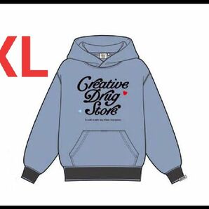 creative drug store CDS x VERDY Hoodie "Blue"