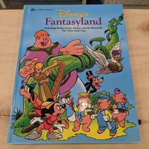 【洋書 古本】Disney's Fantasyland / ディズニー 絵本 英語 外国語 洋書
