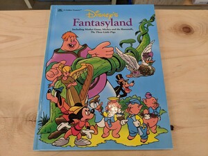 【洋書 古本】Disney's Fantasyland / ディズニー 絵本 英語 外国語 洋書