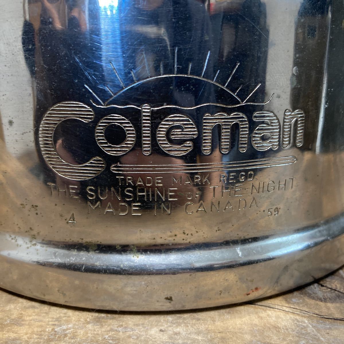 コールマン coleman ランタン lantern 236 カナダ 1959年4月製造 現状