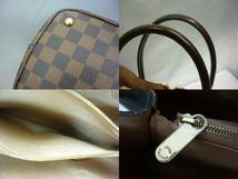 美品 ルイ・ヴィトン ダミエ トート ハンド ショルダー バッグ ケンジントン N41435 2WAY LOUIS VUITTON 2WAY_画像9