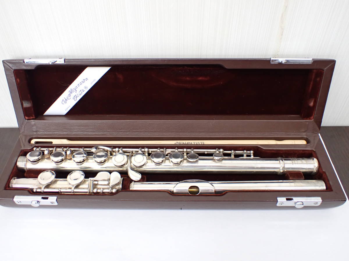 MIYAZAWA FLUTE MFG.CO.LTD ASAKA JAPAN MS-70S ミヤザワフルートMS