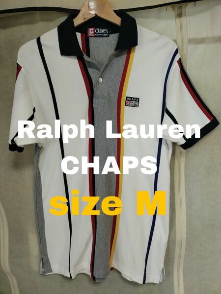 RALPH LAUREN CHAPS Men'sポロシャツMサイズ