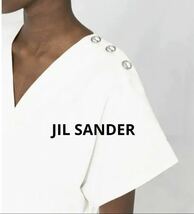 JILSANDER ジルサンダー Ｖネック　カットソー　 トップス　チュニック_画像4