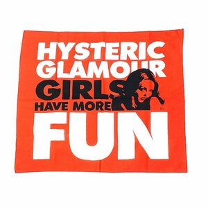 HYSTERIC GLAMOUR ヒステリック グラマー スカーフ バンダナ ハンカチ ガールプリント Hs8-19