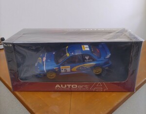 * out of print rare goods!Aa1/18 Subaru Impreza WRC Rally commencement war Rally Monte Carlo 1999 #5 R. bar nz*