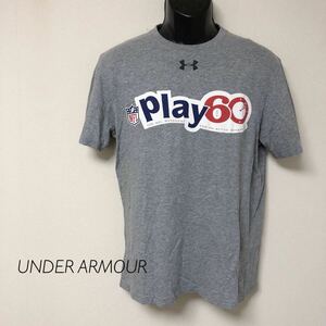 UNDER ARMOUR /アンダーアーマー /メンズM 半袖Tシャツ トップス プリントTシャツ NFL アメフト スポーツ アメカジ USA古着