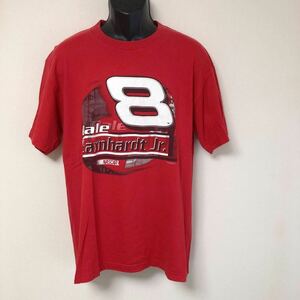 90's /USA製 /COMPETITORS VIEW /メンズL 半袖Tシャツ プリントTシャツ ロゴT 8 Dale Earnhardt Jr. アメカジ USA古着 ビンテージ 